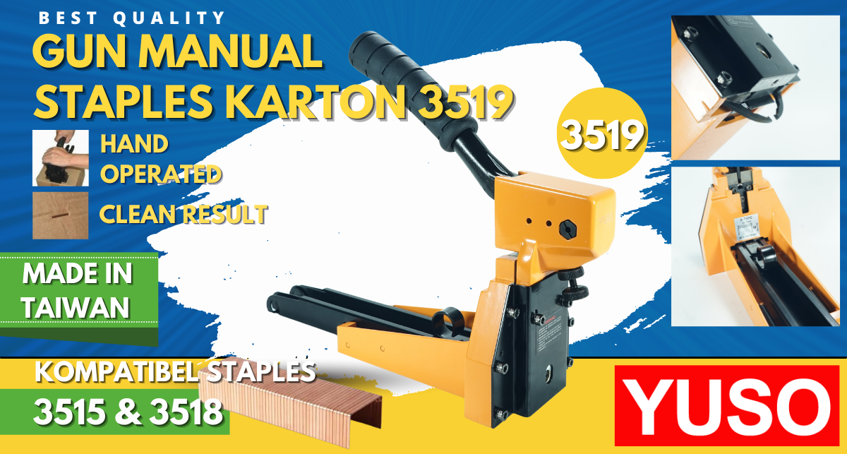 YUSO Manual Carton Stapler 3519